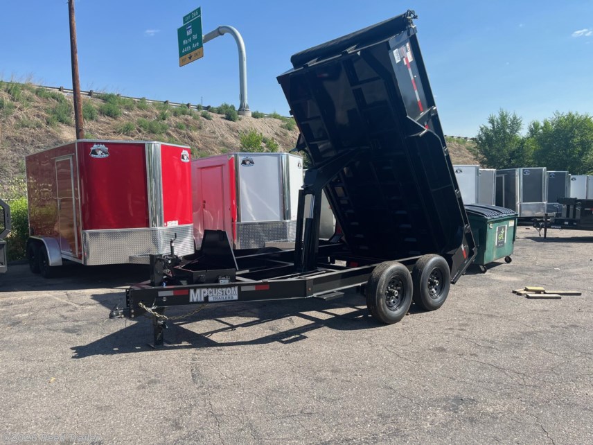 New 2025 MP Custom Trailers 83x12 14k 2ft side walls w/one piece 7ga floor available in Wheat Ridge, Colorado