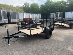 2025 R&M Trailer Mfg 5x8 Symmetry ATV Utility Trailer - New Flatbed Trailer for sale by Reed Trailer in Wheat Ridge, Colorado