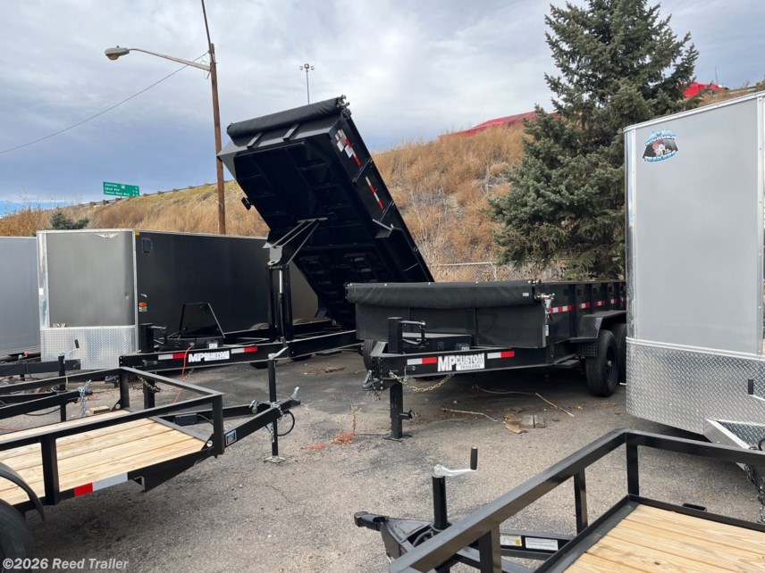 New 2025 MP Custom Trailers 83x14 14k 2ft side walls w/one piece 7ga floor available in Wheat Ridge, Colorado