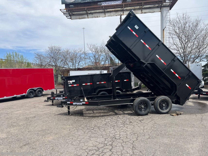 New 2025 MP Custom Trailers 83x14 14k 4ft side walls w/one piece 7ga floor available in Wheat Ridge, Colorado