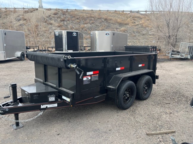 2025 MP Custom Trailers 5x10 Dump Trailer w/ramps and tarp kit
