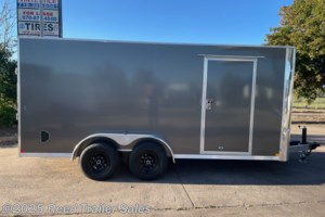 2026 R&M Trailer Mfg 7x16+v-nose (TAC 10k, e-track)