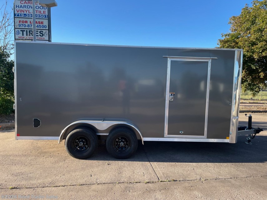 New 2026 R&M Trailer Mfg 7x16+v-nose (TAC 10k, e-track) available in Colorado Springs, Colorado