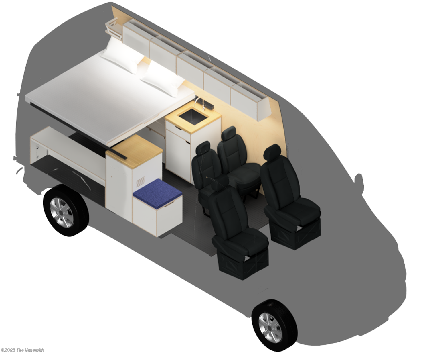 Call now about this 2025 The Vansmith Family ! 2025 The Vansmith Family - New Class B For Sale by The Vansmith in Boulder, Colorado features Queen Bed, Air Conditioning, Fire Extinguisher, Refrigerator, Bunk Beds