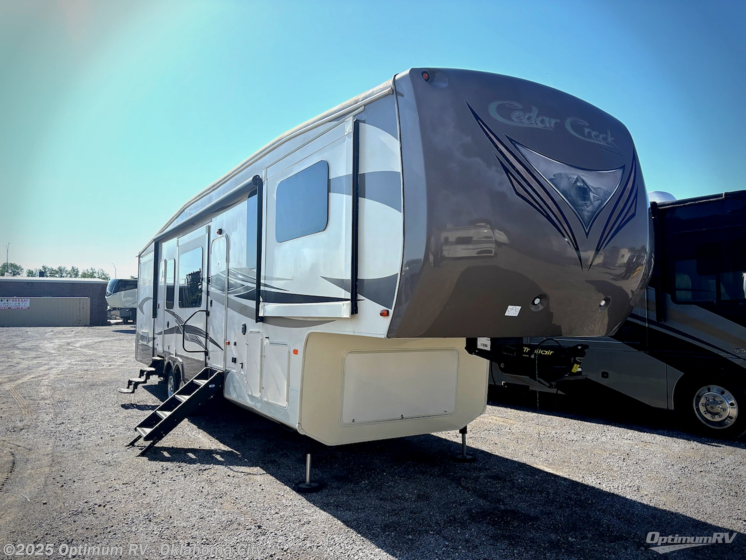 Email now about this 2016 Forest River Cedar Creek Hathaway Edition 38FL6! Used 2016 Forest River Cedar Creek Hathaway Edition 38FL6 available in Moore, Oklahoma