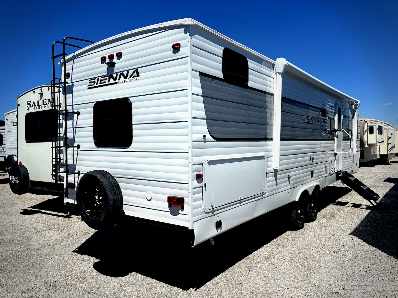 Call now about this 2025 Venture RV Sienna SA281VQB! 2025 Venture RV Sienna SA281VQB - New Travel Trailer For Sale by Optimum RV - Oklahoma City in Moore, Oklahoma features Awning, Slideout