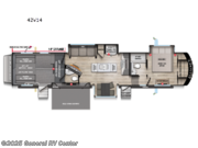 Call now about this 2025 Alliance RV Valor 42V14! 2025 Alliance RV Valor 42V14 - New Toy Hauler For Sale by General RV Center in Salisbury, North Carolina features Slideout