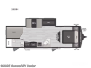 Call now about this 2026 Keystone Hideout 261BH! 2026 Keystone Hideout 261BH - New Travel Trailer For Sale by General RV Center in Salisbury, North Carolina