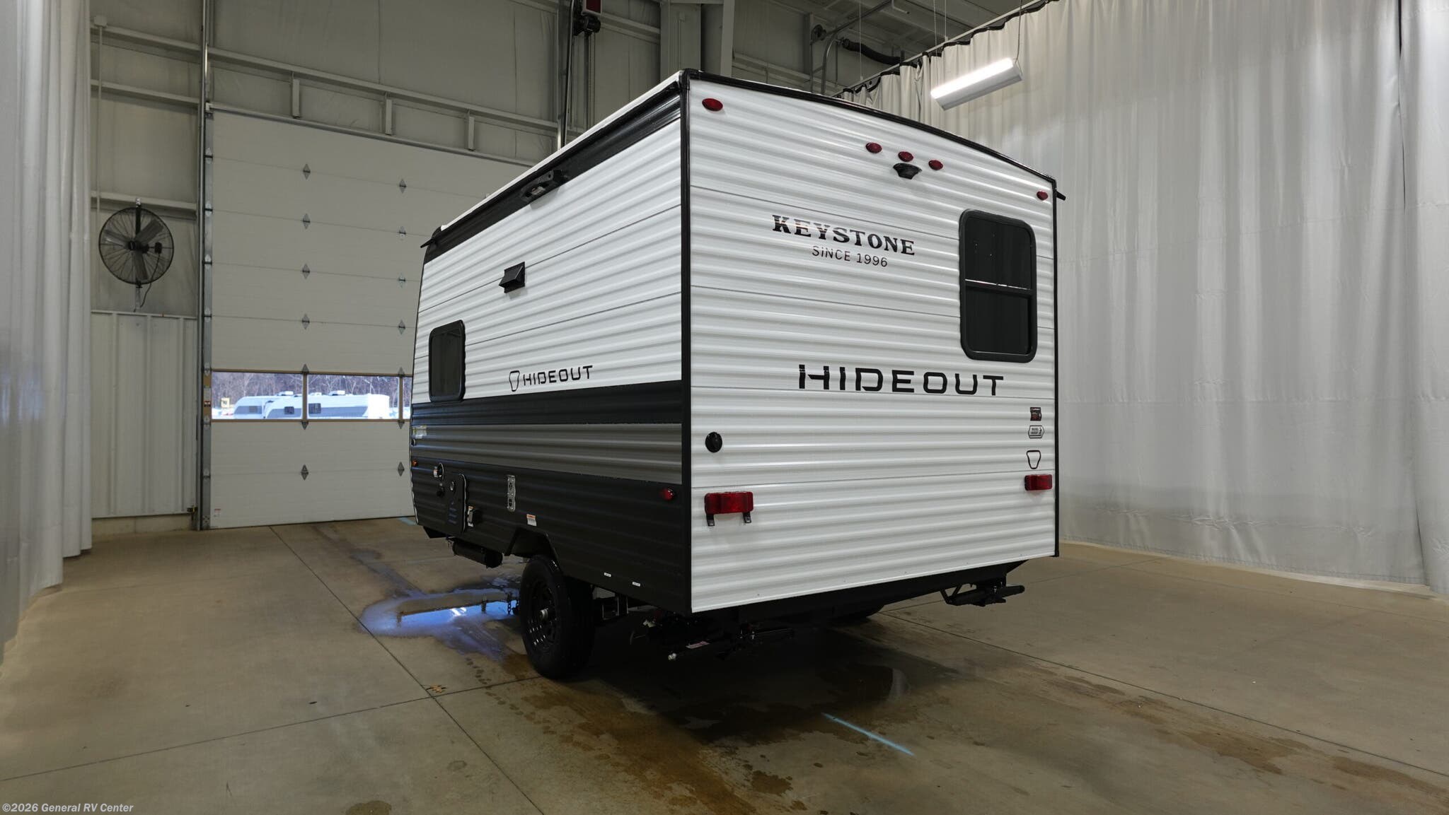 Contact us now about this 2026 Keystone Hideout Mini 120BT! 2026 Hideout Mini 120BT by Keystone from General RV Center in Salisbury, North Carolina