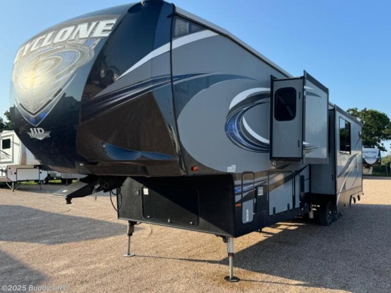 Call now about this 2016 Heartland Cyclone 4150! 2016 Heartland Cyclone 4150 - Used Fifth Wheel For Sale by Buddy's RV in Cleburne, Texas