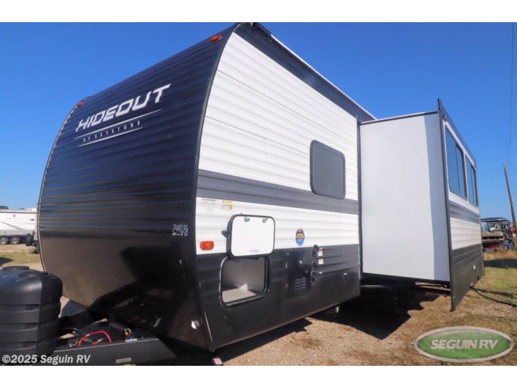 Email now about this 2025 Keystone Hideout 244RB! New 2025 Keystone Hideout 244RB available in Seguin, Texas