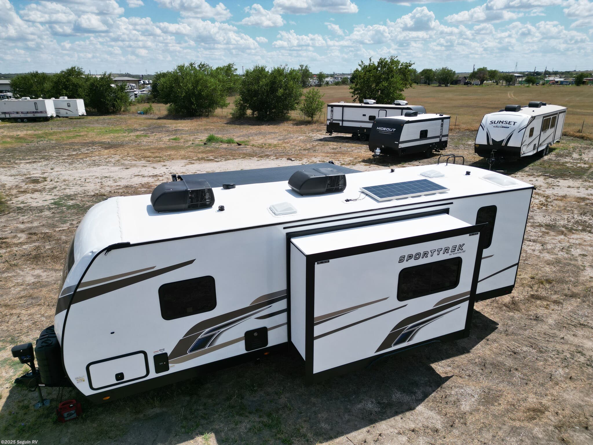 Tow A/C units and solar