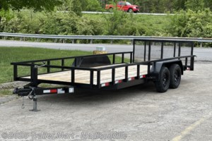 2023 Piggyback MetalWorks 20' Open Utility Trailer 7K GVWR 4 wheel brakes