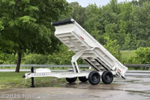 2024 RawMaxx 7x14 LowPro 14k Dump W/ Hyd Jack
