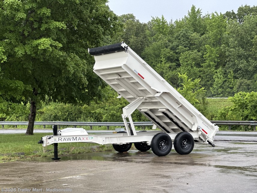 New 2024 RawMaxx 7x14 LowPro 14k Dump W/ Hyd Jack available in Clarksville, Tennessee