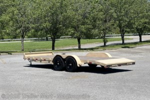 2025 Rice Trailers 20' Open Car Hauler wood deck 2-5200lb axles