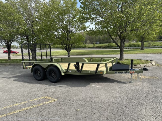 2025 RawMaxx 7X14 Open Utility Trailer Commercial Grade