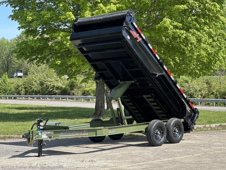 New 2025 Horizon Trailers LZ7 14K 14' Dump available in Madisonville, Kentucky