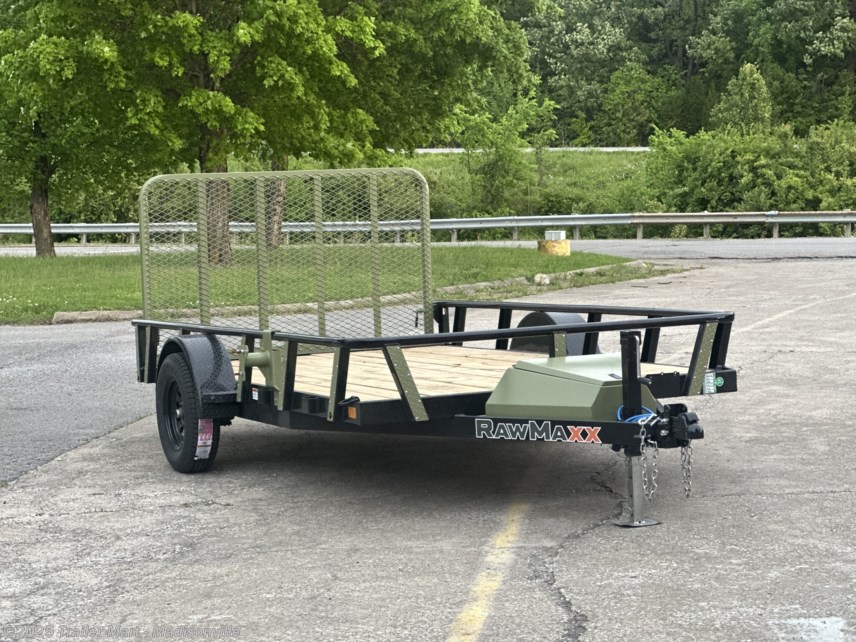 New 2025 RawMaxx 7x12 Rawmaxx UTX Open Utility Trailer available in Madisonville, Kentucky