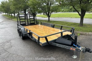 2025 RawMaxx 7X16 Open Utility Trailer 9990 GVWR