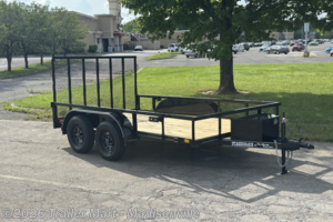 2025 Davidson Trailers 7X12 Tandem Axle open utility trailer