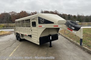 2026 Swift Built 24' Swift Stock / Tack 3 Horse Hauler