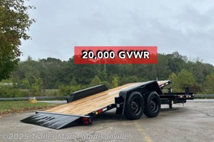 2026 Behnke Trailers 16+6 Split deck tilt trailer 20K GVWR
