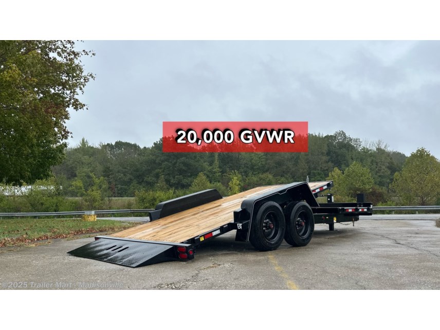New 2026 Behnke Trailers 16+6 Split deck tilt trailer 20K GVWR available in Madisonville, Kentucky