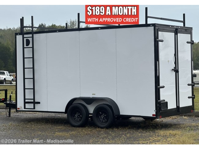 2026 Seed Cargo 7 X 16 Contractor Trailer w/ 7'3" Ceiling