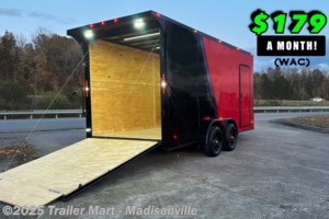 2025 Steel Pines Cargo 7' Tall with rear wing, aluminum wheels...