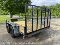 New 2026 Davidson Trailers 7X12 Tandem Axle open utility trailer available in Madisonville, Kentucky