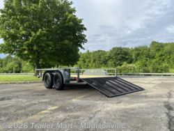 New 2026 Davidson Trailers 7X12 Tandem Axle open utility trailer available in Madisonville, Kentucky