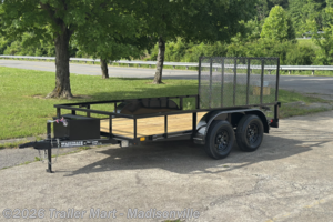 2026 Davidson Trailers 7X12 Tandem Axle open utility trailer