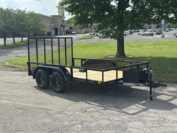 New 2026 Davidson Trailers 7X12 Tandem Axle open utility trailer available in Madisonville, Kentucky