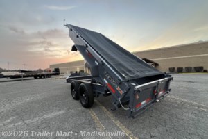 2026 RawMaxx GDX 7x14 14k Dump with tarp, spreader gate, ramps, etc