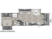 Floorplan of 2019 Forest River Georgetown 5 Series GT5 31L5