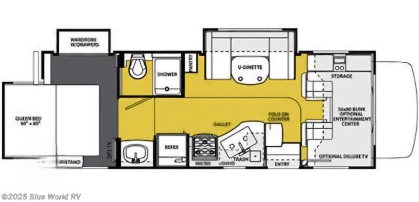 Call now about this 2014 Forest River Forester 2501TS! Floorplan of 2014 Forest River Forester 2501TS