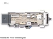 Call now about this 2023 Forest River No Boundaries NB19.1! 2023 Forest River No Boundaries NB19.1 - Used Toy Hauler For Sale by Fun Town - Grand Rapids in Rockford, Michigan