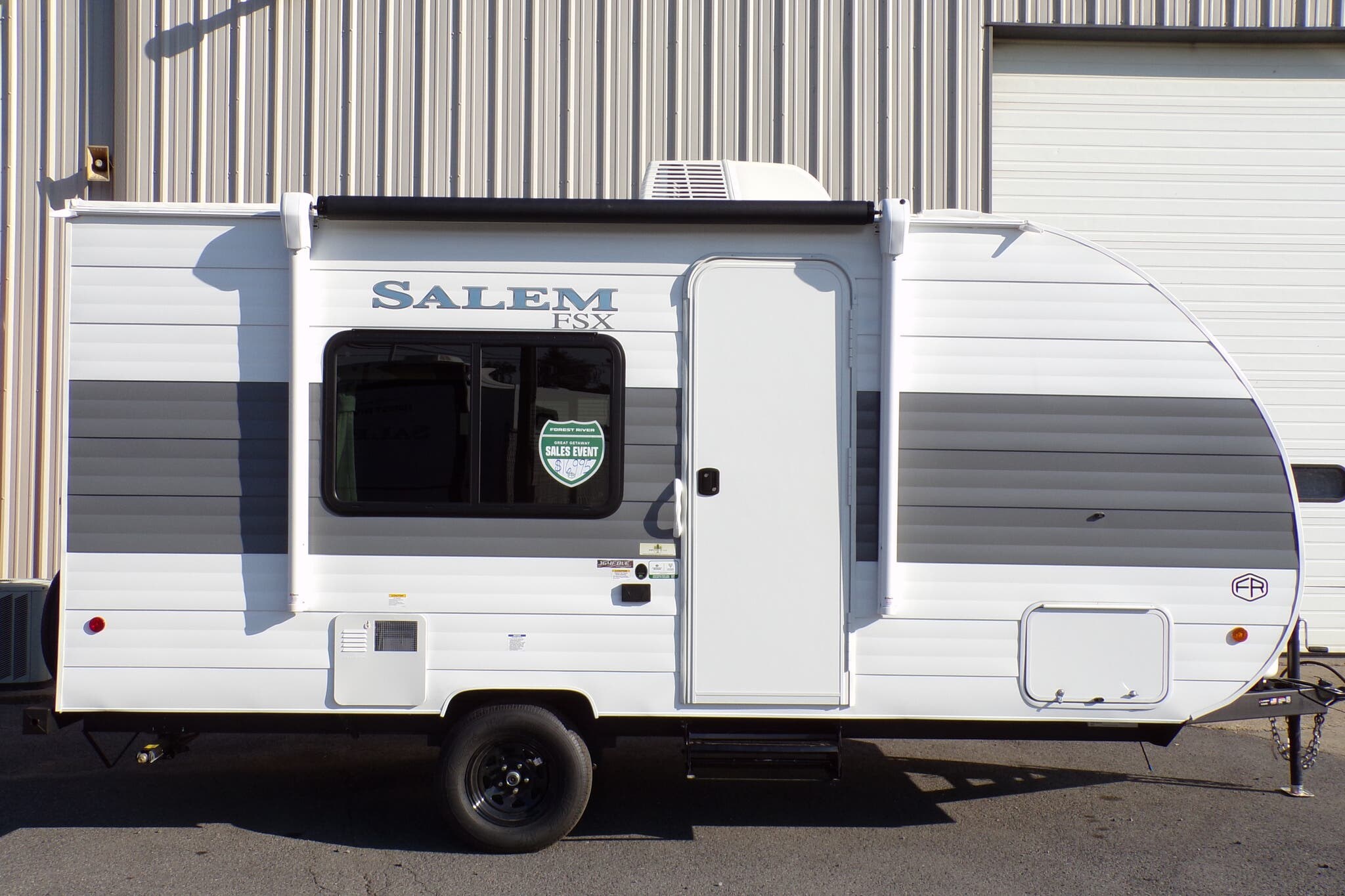 Call now about this 2026 Forest River Salem FSX 164FBLE! 2026 Forest River Salem FSX 164FBLE - New Travel Trailer For Sale by Hometown RV LLC in Brockway, Pennsylvania features Air Conditioning, Auxiliary Battery, Furnace, Spare Tire Kit, Queen Bed