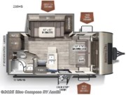 Call now about this 2022 Forest River Rockwood Mini Lite 2104S! 2022 Forest River Rockwood Mini Lite 2104S - Used Travel Trailer For Sale by Blue Compass RV Austin in Buda, Texas features Slideout