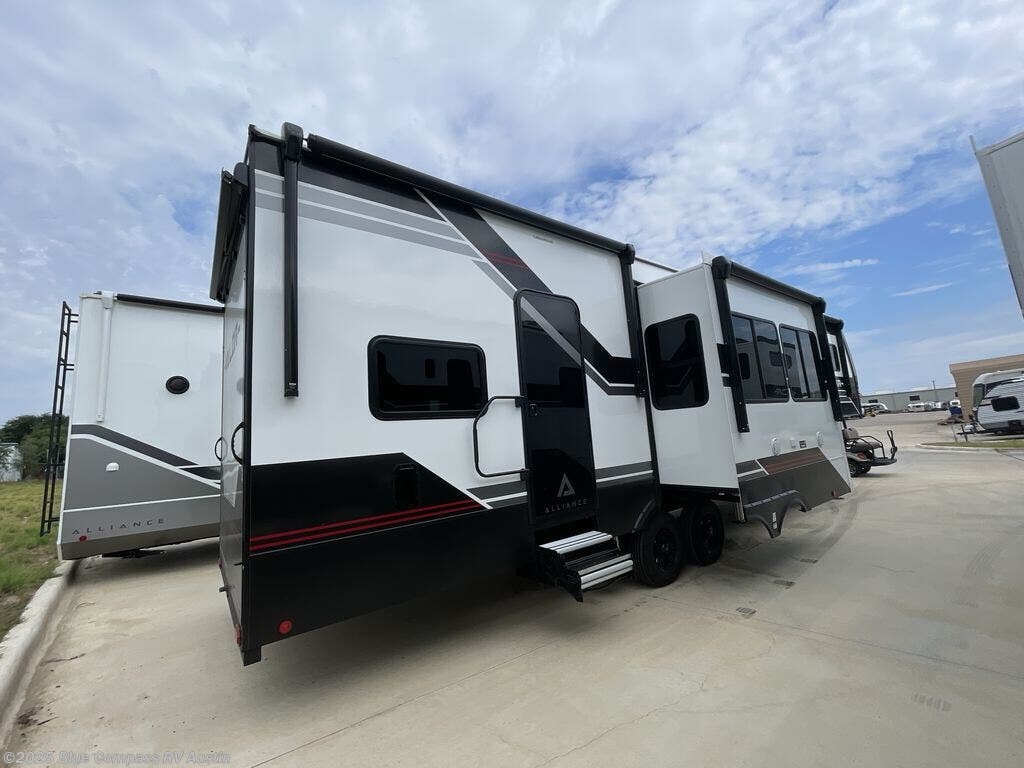 Call now about this 2026 Alliance RV Valor 36V11! 2026 Alliance RV Valor 36V11 - New Fifth Wheel For Sale by Blue Compass RV Austin in Buda, Texas