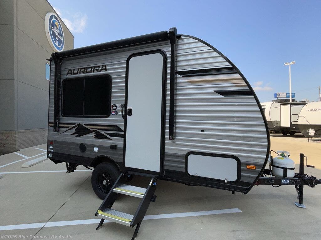 Email now about this 2026 Forest River Aurora Light 13RDX! New 2026 Forest River Aurora Light 13RDX available in Buda, Texas