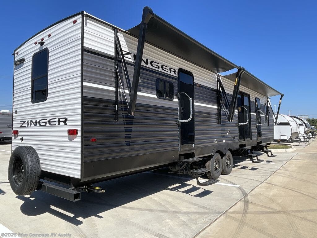 Contact us now about this 2026 CrossRoads Zinger 390DB! 2026 Zinger 390DB by CrossRoads from Blue Compass RV Austin in Buda, Texas