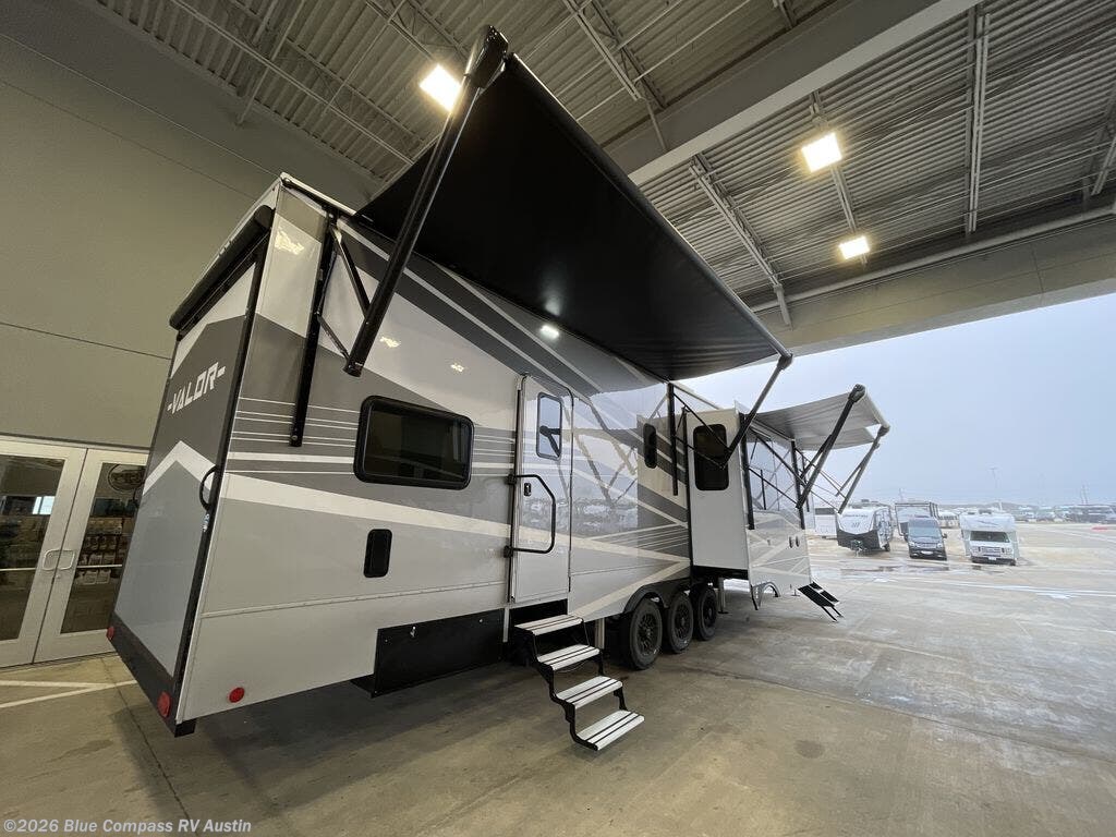 Contact us now about this 2026 Alliance RV Valor 44V14! 2026 Valor 44V14 by Alliance RV from Blue Compass RV Austin in Buda, Texas