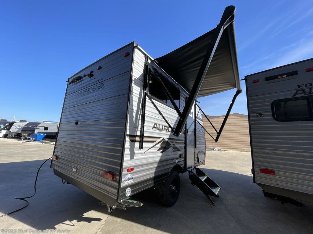 Contact us now about this 2026 Forest River Aurora Light 13BHX! 2026 Aurora Light 13BHX by Forest River from Blue Compass RV Austin in Buda, Texas