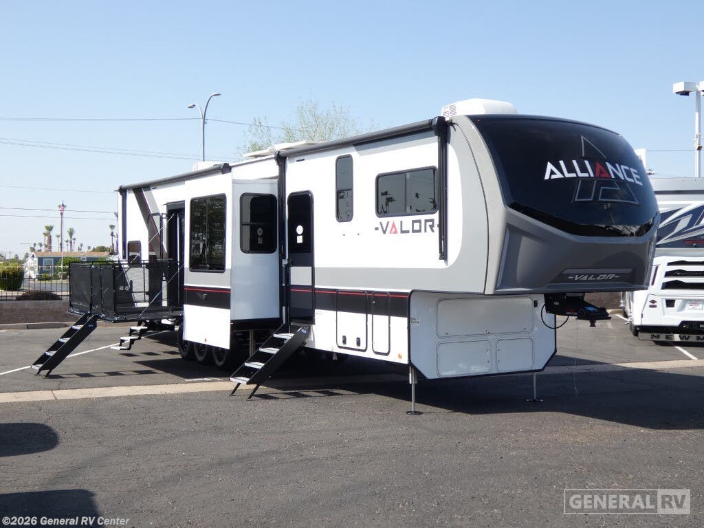 Email now about this 2025 Alliance RV Valor 42V14-3S! Used 2025 Alliance RV Valor 42V14-3S available in Mesa, Arizona