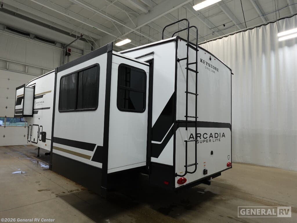 Contact us now about this 2026 Keystone Arcadia 294SLRD! 2026 Arcadia 294SLRD by Keystone from General RV Center in Longmont, Colorado
