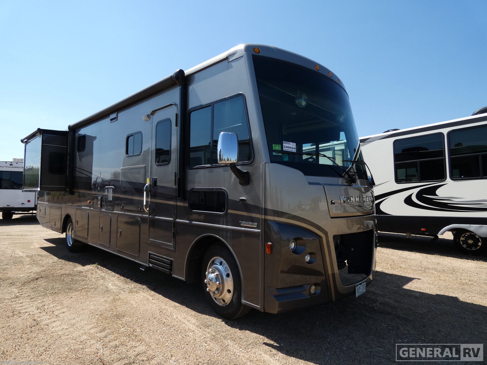 Call now about this 2022 Winnebago Adventurer 35F! 2022 Winnebago Adventurer 35F - Used Class A For Sale by General RV Center in Longmont, Colorado