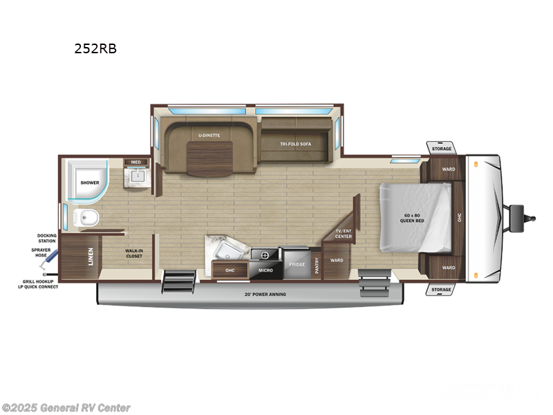 Call now about this 2025 Highland Ridge Range Lite 252RB! 2025 Highland Ridge Range Lite 252RB - New Travel Trailer For Sale by General RV Center in Longmont, Colorado
