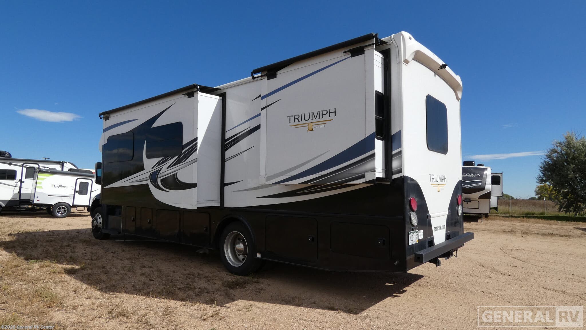 Contact us now about this 2023 Nexus Triumph SP 32TS! 2023 Triumph SP 32TS by Nexus from General RV Center in Longmont, Colorado